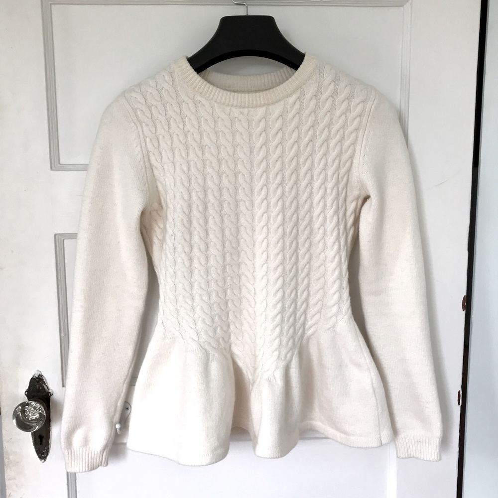 Vintage Snow Mermaid Sweater